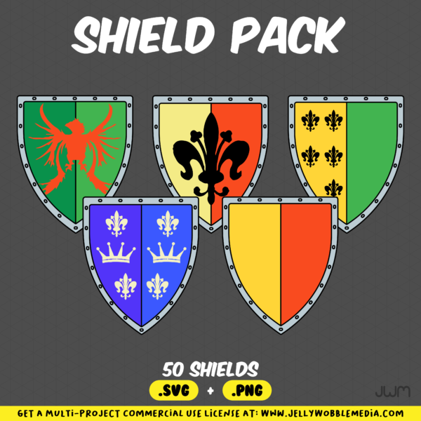 JWM Shield Vector Pack