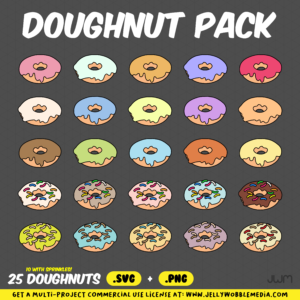 JWM Doughnut Vector Pack