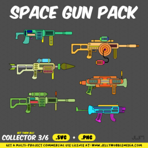 JWM Space Gun Rapid-Fire Vector Pack