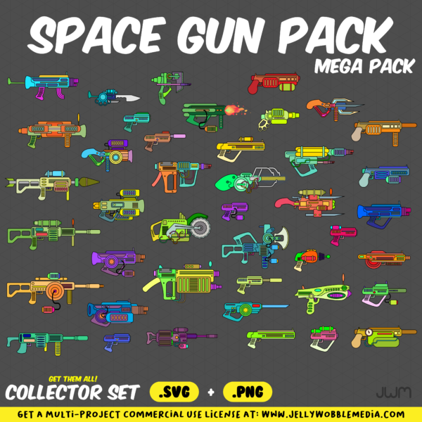 JWM1 Space gun mega pack