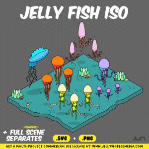 JWM1 Jelly Fish Isometric