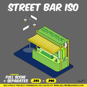 JWM1 Street Bar Isometric