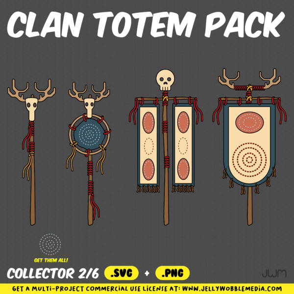 Clan Totem Air Vector Jelly Wobble Media