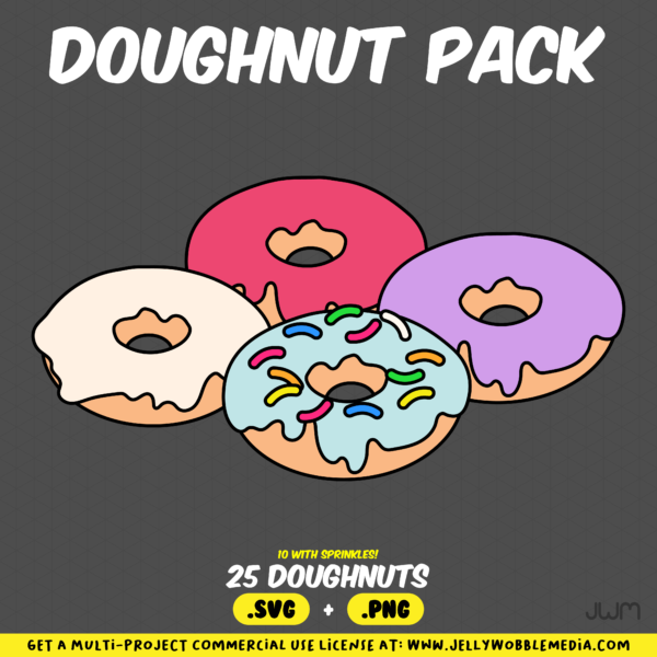 Doughnut Vector Pack - Image 2