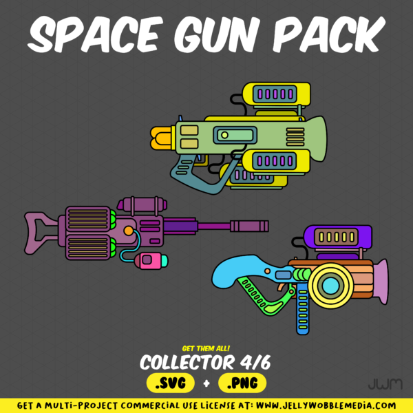 JWM2Space Gun Burst Vector Gun Pack