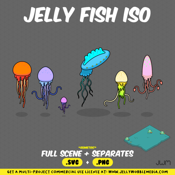 JWM2 Jelly Fish Isometric