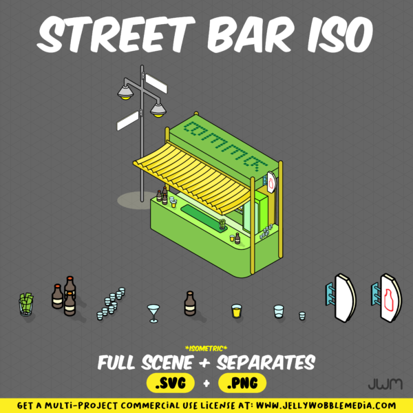 JWM1 Street Bar Isometric2