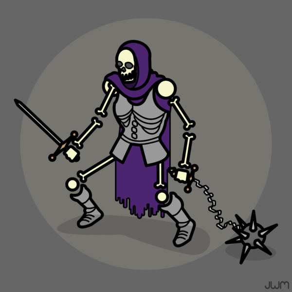 JWM4 Skeleton Warrior Isometric