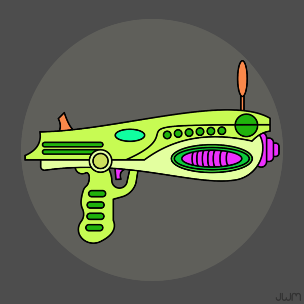 Space Gun Semi Vector Pack - Image 3