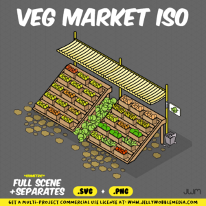 JWM1 Veg Market Isometric