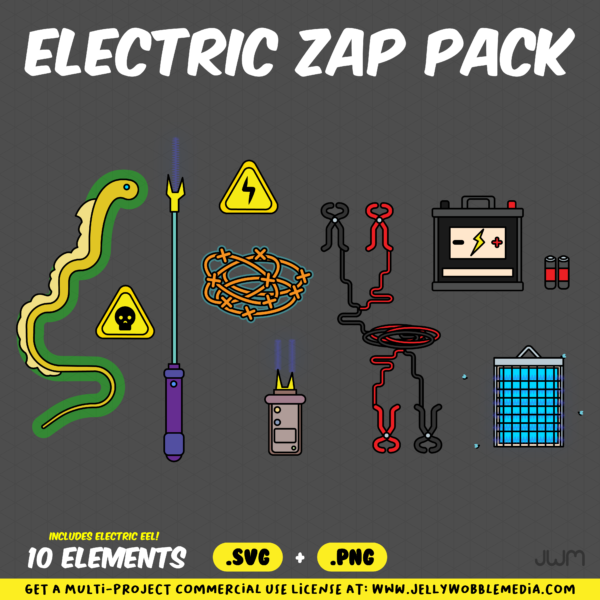 Electric Zap Vector Pack