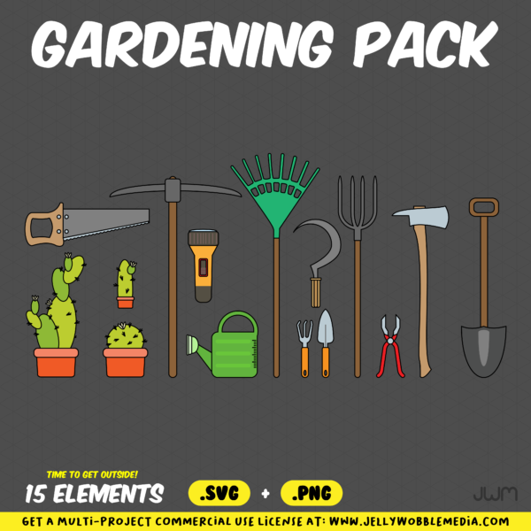 JWm Gardening Vector Pack