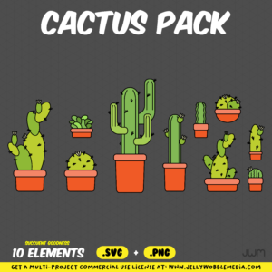 JWM1 Cactus Vector Pack