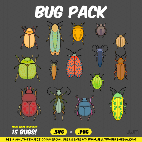 JWM1 Bug Vector Pack