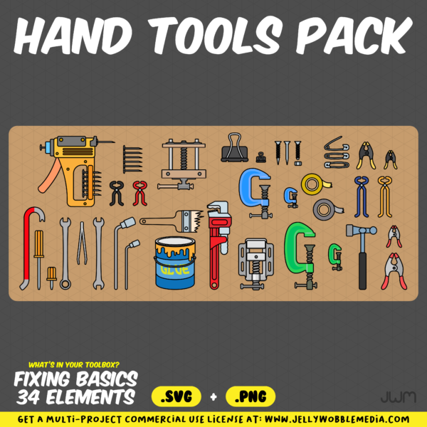 Hand Tools Vector Pack