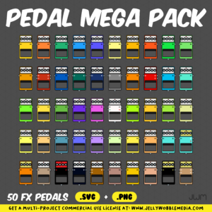 JWM1 Guitar Pedal Mega Vector Pack