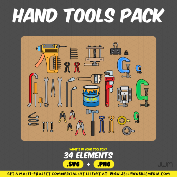 JWM2JWM1 Hand Tools Vector Pack