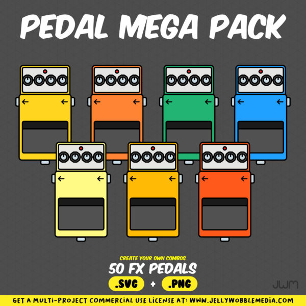 JWM1 Guitar Pedal Mega Vector Pack2