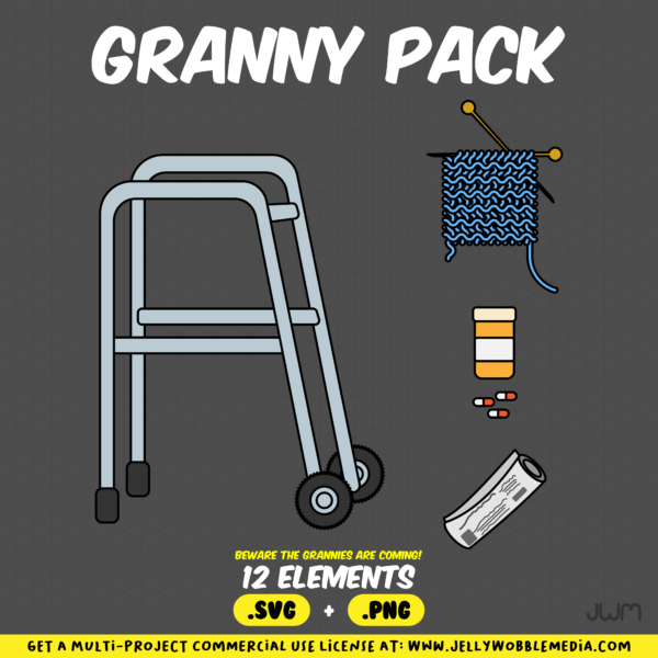 JWM1 Granny Vector Pack2