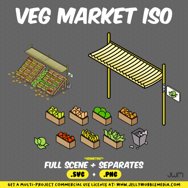 Veg Market Isometric2