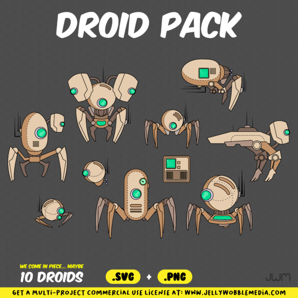 JWM1 Droid vector pack